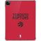 NBA Toronto Raptors Standard - Red iPad Pro 11in (2024) Clear Case